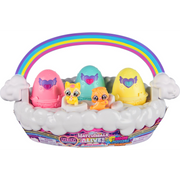 Hatchimals Alive Neon Rainbow Spring Basket