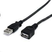StarTech.com USBEXTAA6BK USB kabel 1,83 m USB A Crno