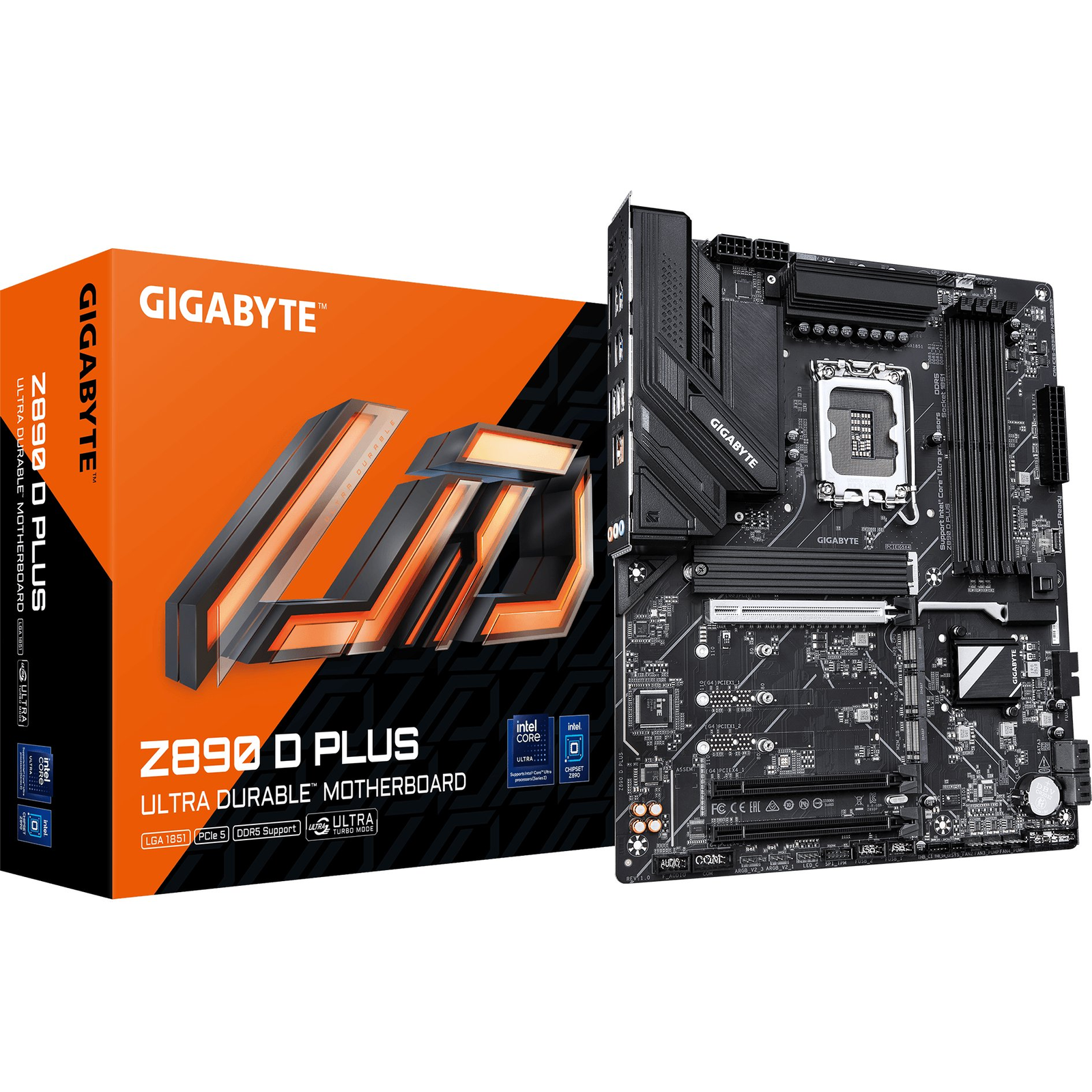 GIGABYTE Z890 D PLUS matična ploča Intel Z890 LGA 1851 (Socket V1) ATX