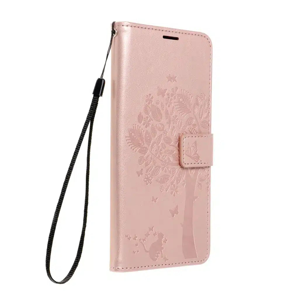 MEZZO Book case flipové pouzdro pro SAMSUNG GALAXY A55 5G tree rose gold