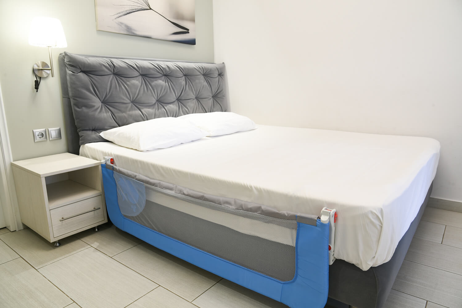 Ochranná zábrana na postel 140cm