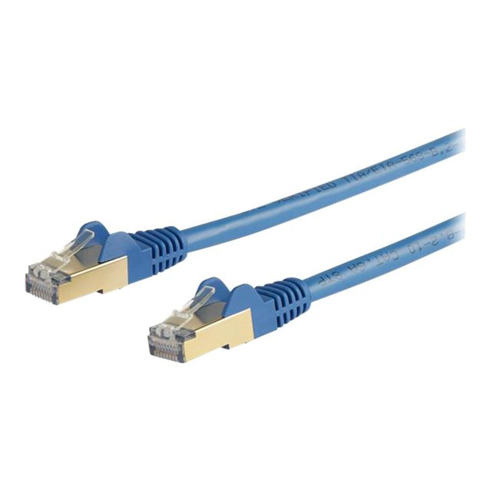 StarTech.com 6ASPAT2MBL kabel za umrežavanje Plavo 2 m Cat6a U/FTP (STP)