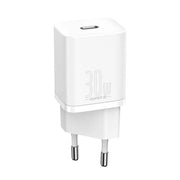 BASEUS zidni punjač Type C Super Si Quick Charger IC PD 30W bijeli CCSUP-J02/CCCJG30CE