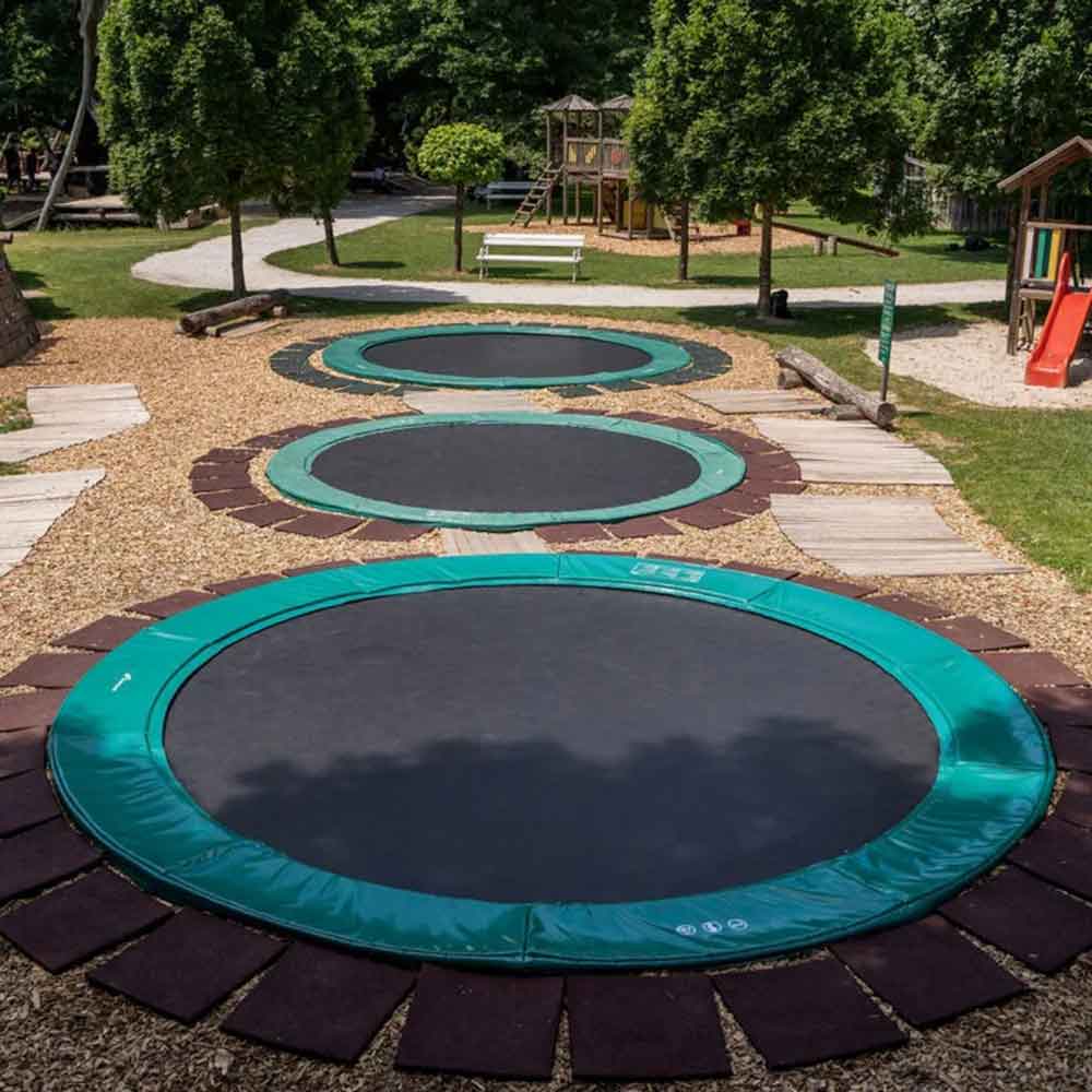 Primus Premium trampolin – ukopni trampolin za dvorište i javne površine Pravokutni-427-x-305-cm