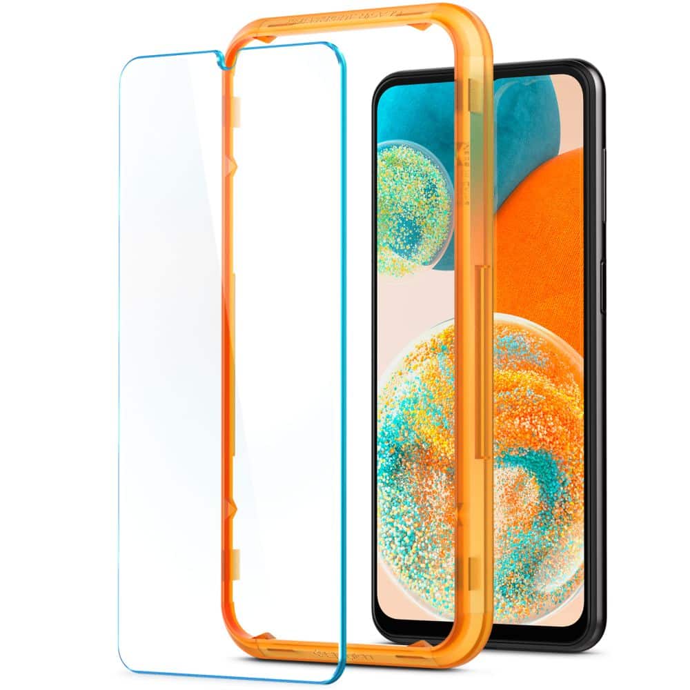 SPIGEN ALM GLAS.TR TVRZENÉ SKLO 2-KS PRO SAMSUNG GALAXY A23 5G / LTE (AGL05279) ČIRÉ