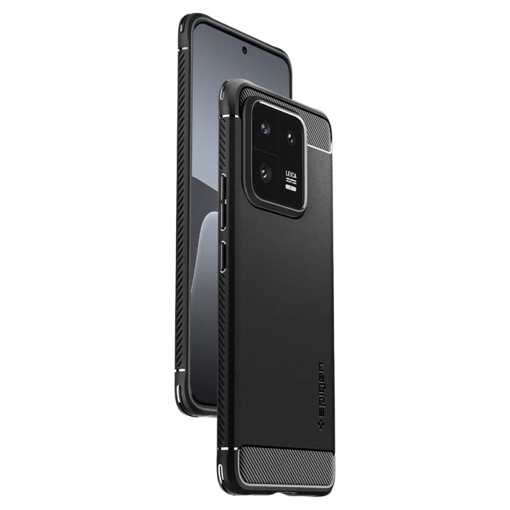 SPIGEN RUGGED ARMOR MASKA ZA XIAOMI 13 PRO MAT CRNA