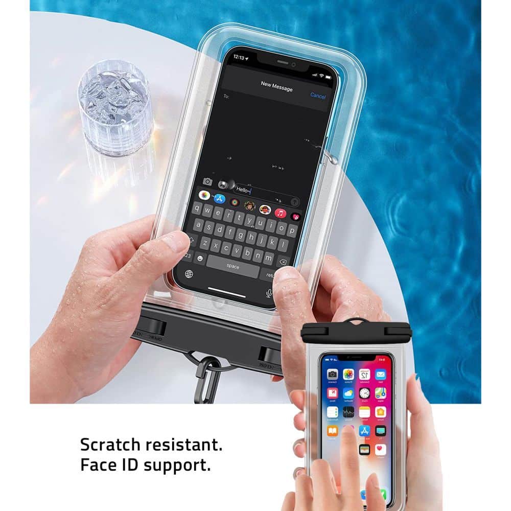 TECH-PROTECT UNIVERZÁLNÍ VODOTĚSNÉ POUZDRO RŮŽOVÉ
