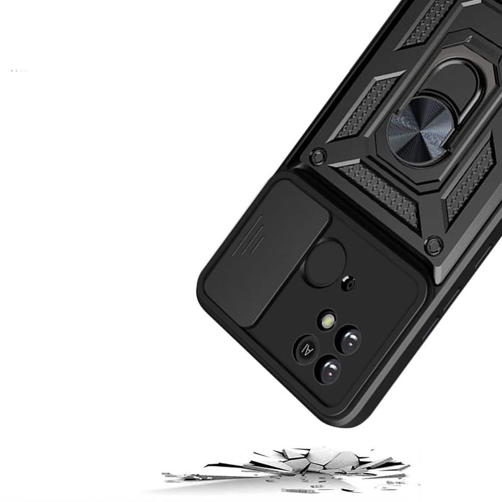 TECH-PROTECT CAMSHIELD PRO OCHRANNÝ KRYT PRO XIAOMI REDMI 10C ČERNÝ