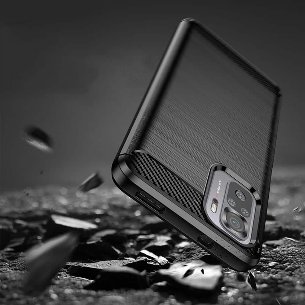 TECH-PROTECT TPUCARBON MASKA ZA XIAOMI POCO M5S / REDMI NOTE 10 / 10S