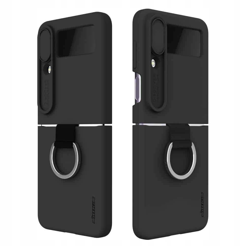 NILLKIN CAMSHIELD SILKY POUZDRO PRO SAMSUNG GALAXY Z FLIP 4 ČERNÉ