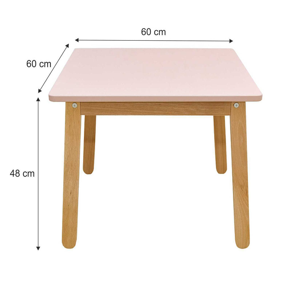 Bellamy Woody stol, pink