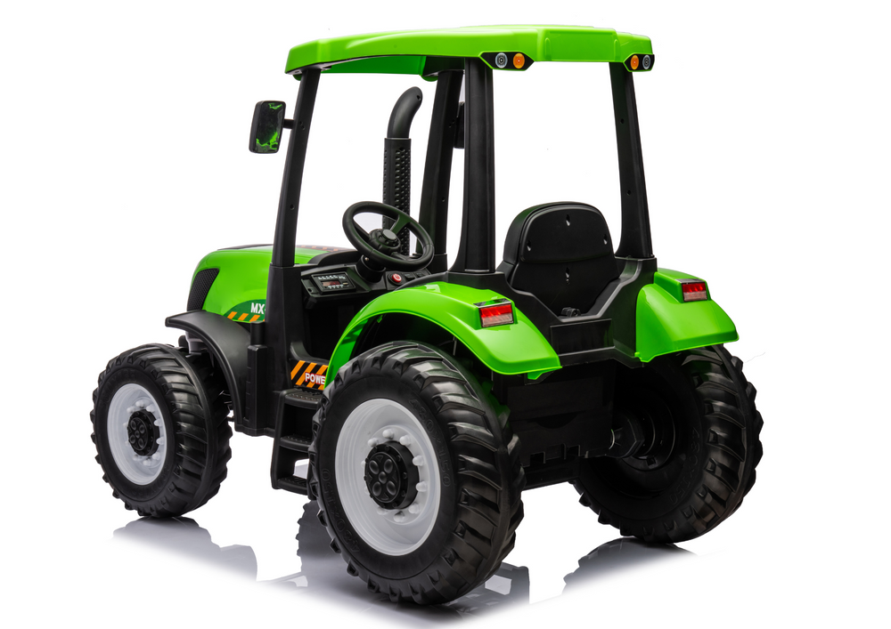 Traktor na akumulator A011 24V - Zeleni