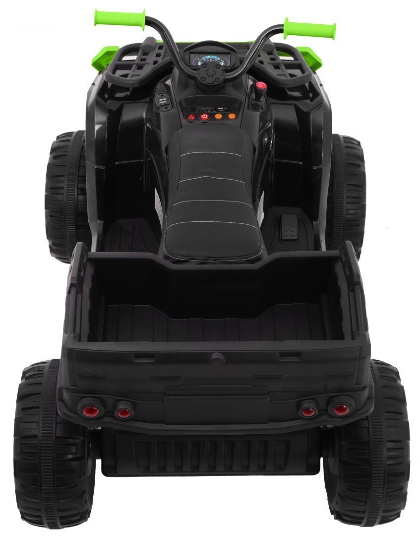 Quad na akumulator XL ATV - crno/zeleni