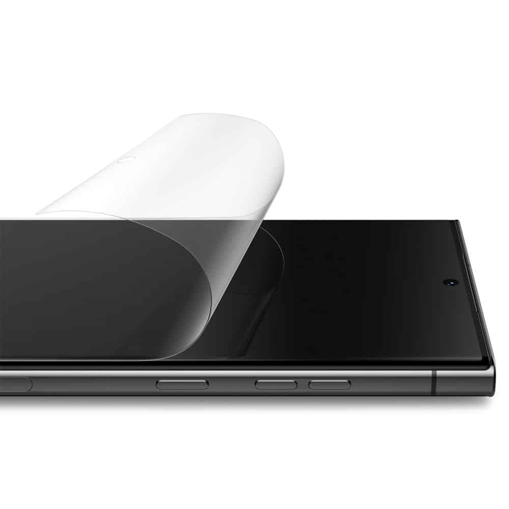 Spigen – Neo Flex (2 ks) pro Samsung Galaxy S23 Ultra – průhledná