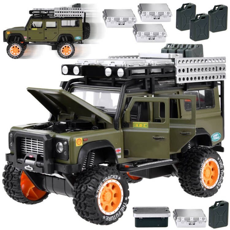 Metalni off-road autić s efektima
