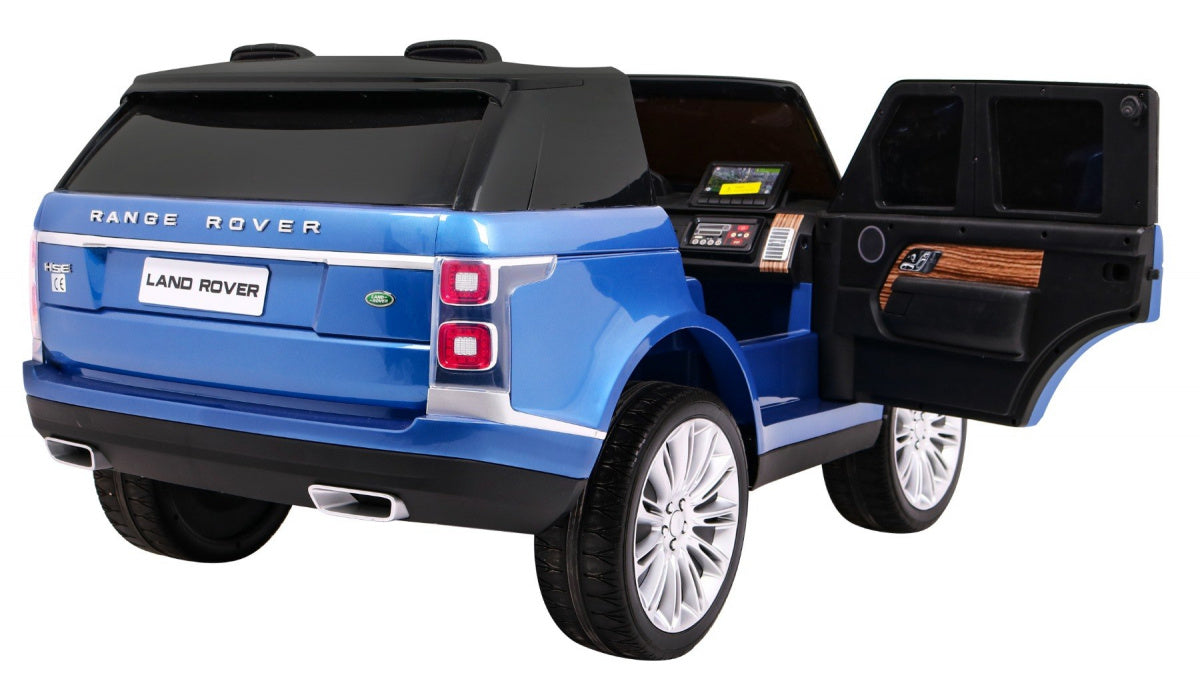 Licencirani auto na akumulator Range Rover HSE 4x4 - dvosjed - plavi/lakirani