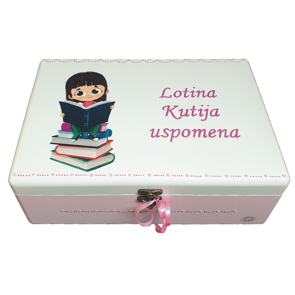 Personalizovaná krabice na vzpomínky se jménem dítěte! Š154129