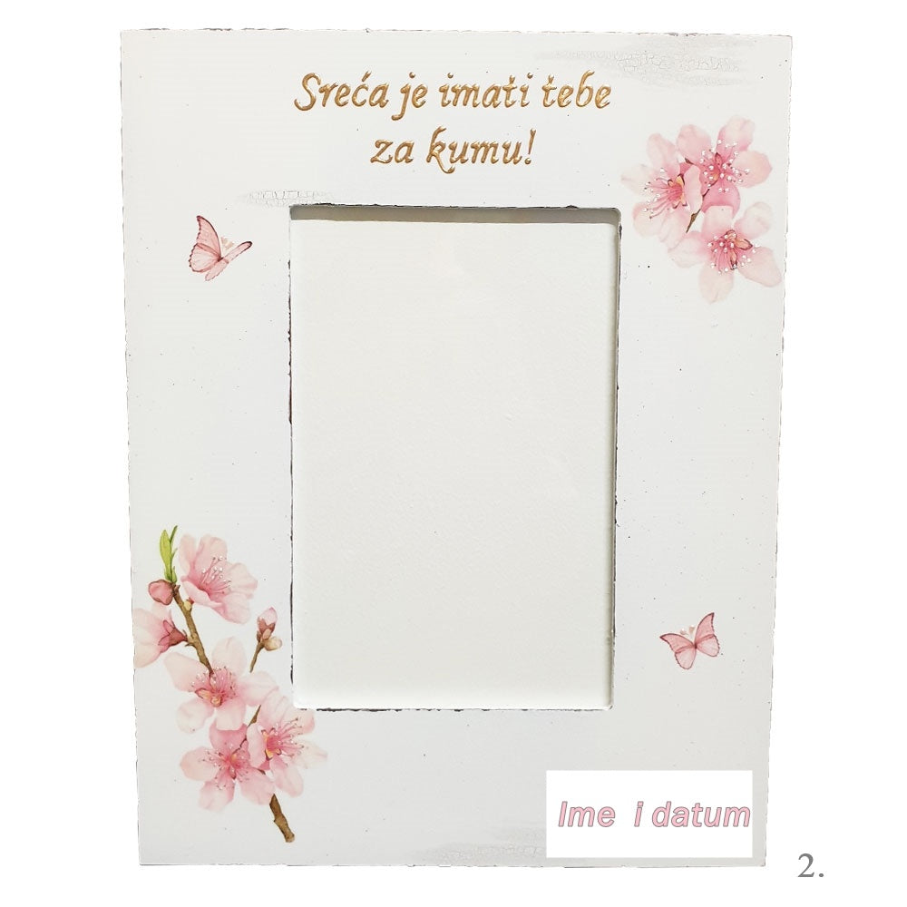 Personalizované rámečky pro svatební svědky – Vzpomínka na speciální pouto - 2. - 15182
