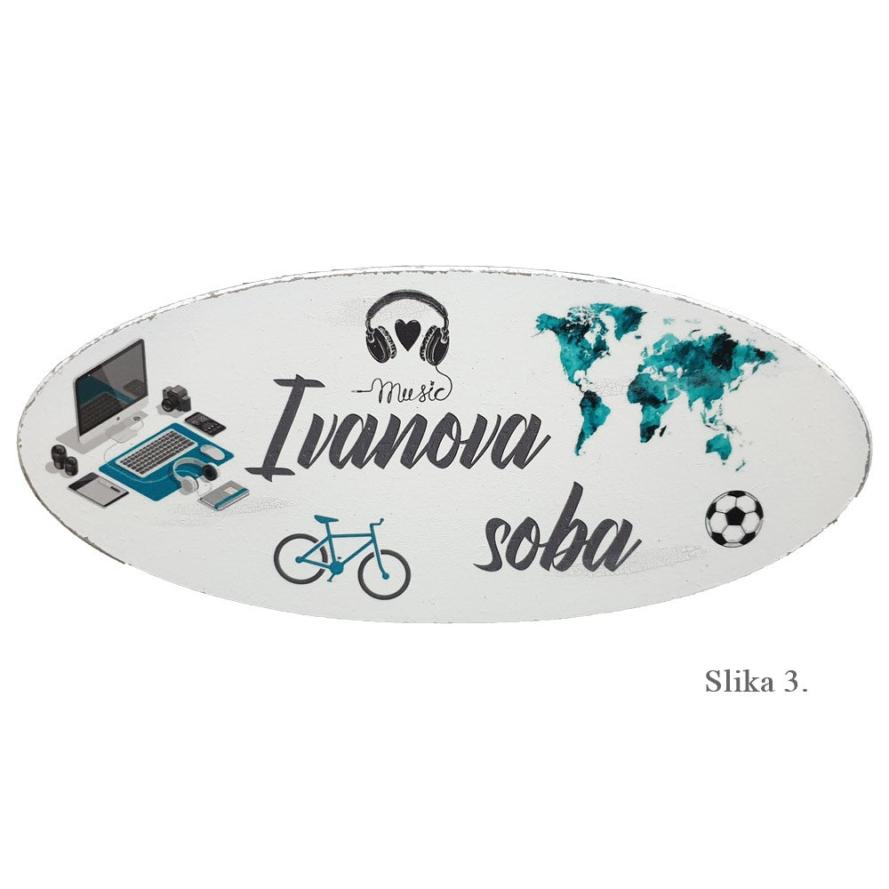 Personalizované nápisy do dětského pokoje