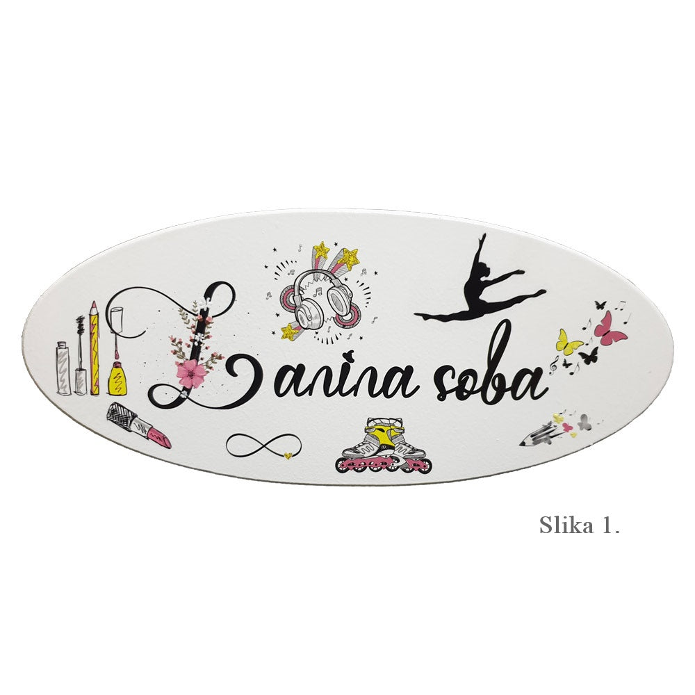 Personalizované nápisy do dětského pokoje