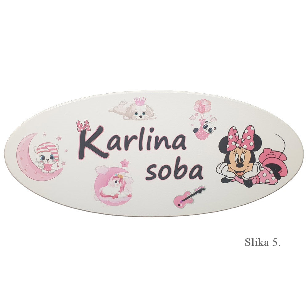 Personalizované nápisy do dětského pokoje