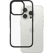 PanzerGlass PG HardCase Black iPhone 16 6.3Inch Pro maska za mobitel Poklopac Prozirno