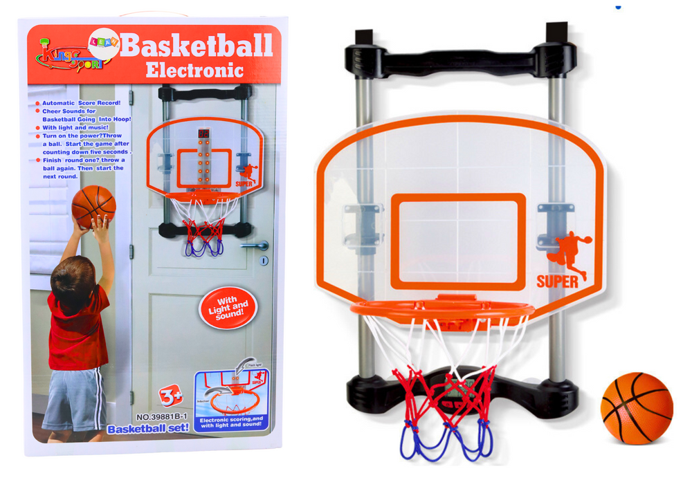 Podesivi koš za košarku Home Basketball + lopta