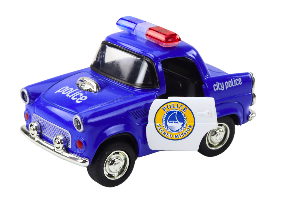 Klasično policijsko vozilo za igru u omjeru 1:38 - plava