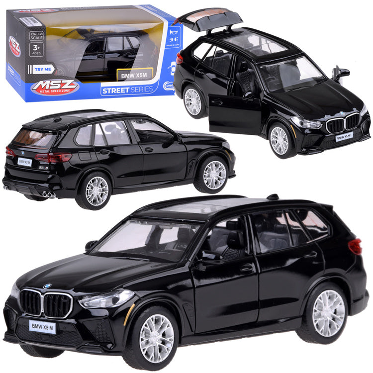 Metalni BMW X5M s efektima