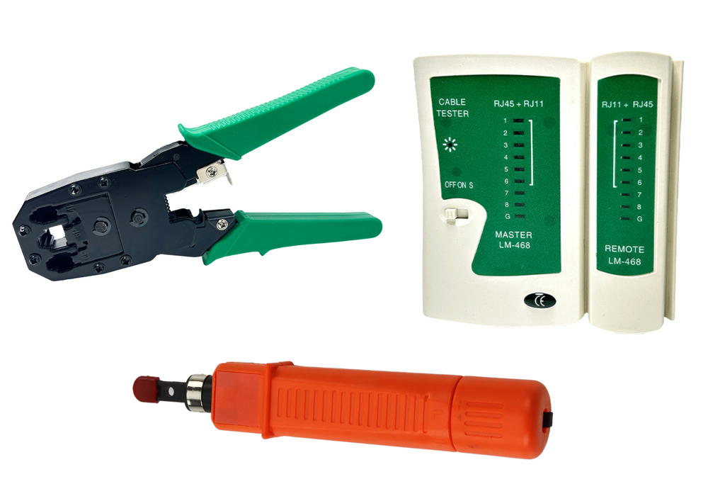 Network Tool Set 19in1 Cable Tester Crimping Tool