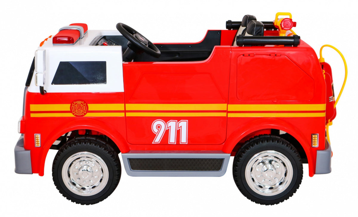 Vatrogasni kamion na akumulator Fire Truck - crveni