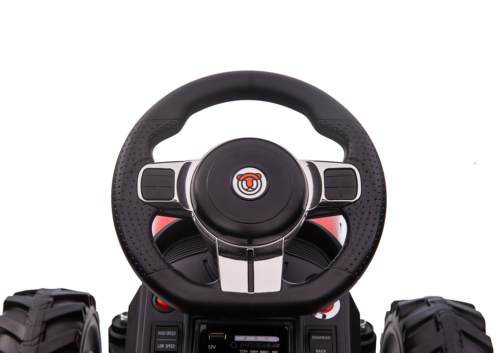 Traktor na akumulator s prikolicom SX2068 - zeleni