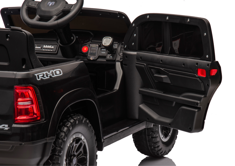 Licencirani auto na akumulator ZB618P Dodge Ram 4x4 - crni