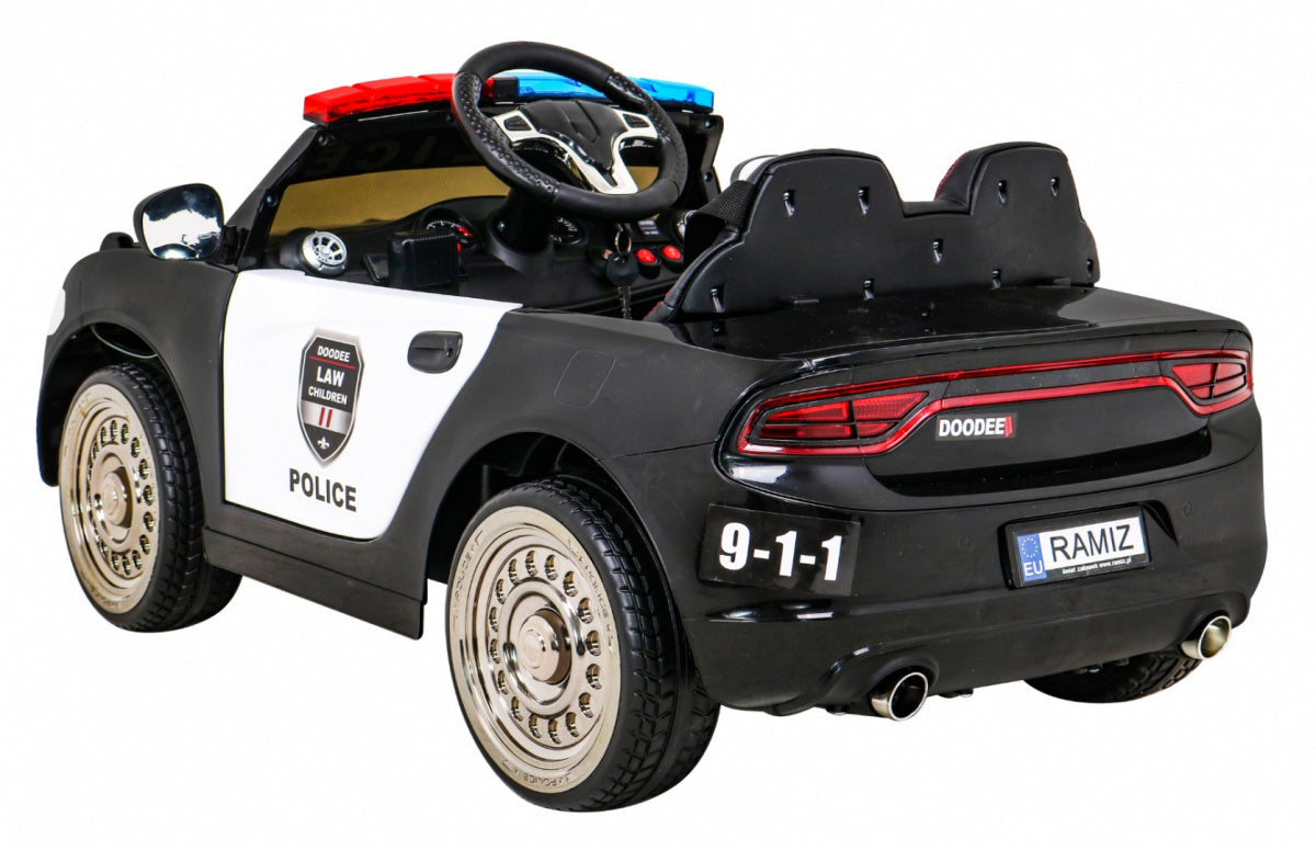 Auto na akumulator Super-Police -crni