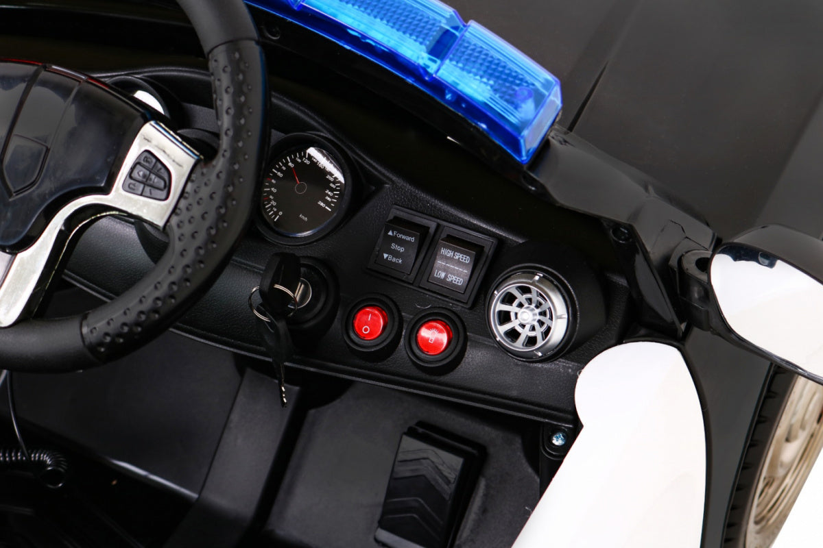 Auto na akumulator Super-Police -crni