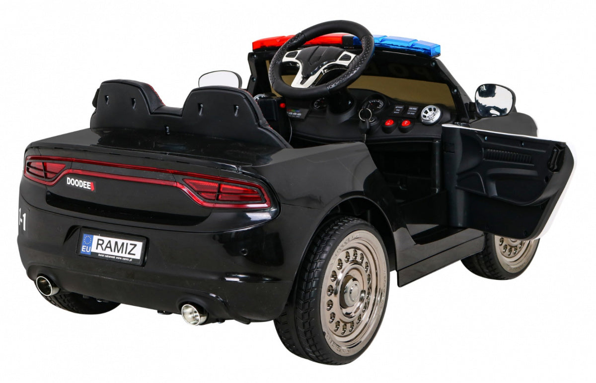Auto na akumulator Super-Police -crni