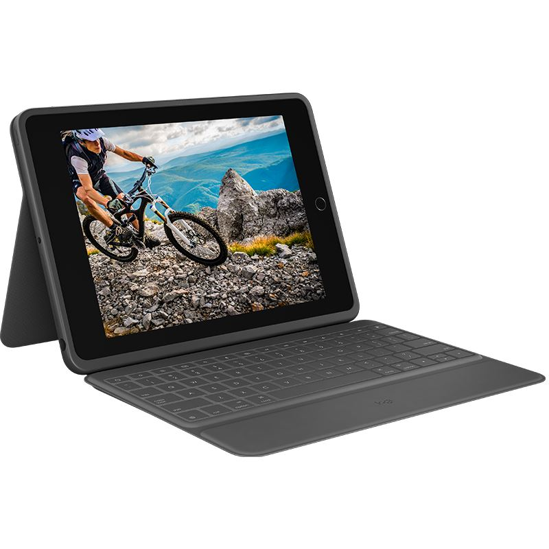 Logitech Rugged Folio Grafit Smart Connector QWERTY UK Engleski