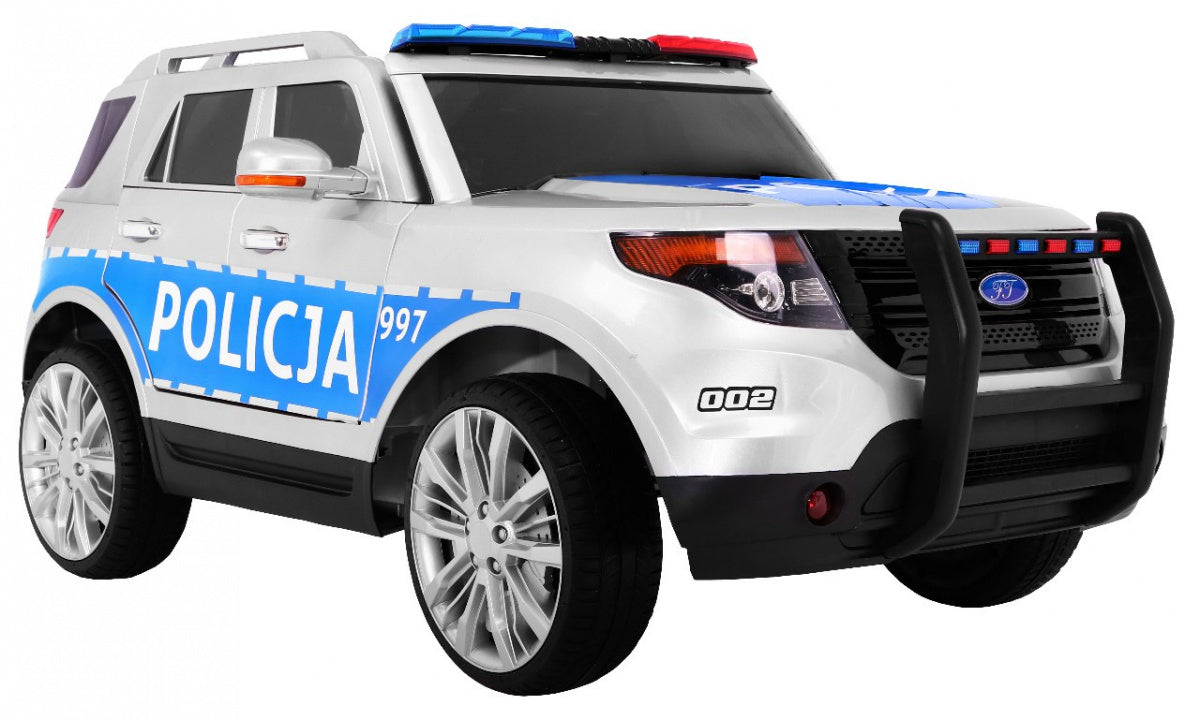 Auto na akumulator SUV Police - bijeli