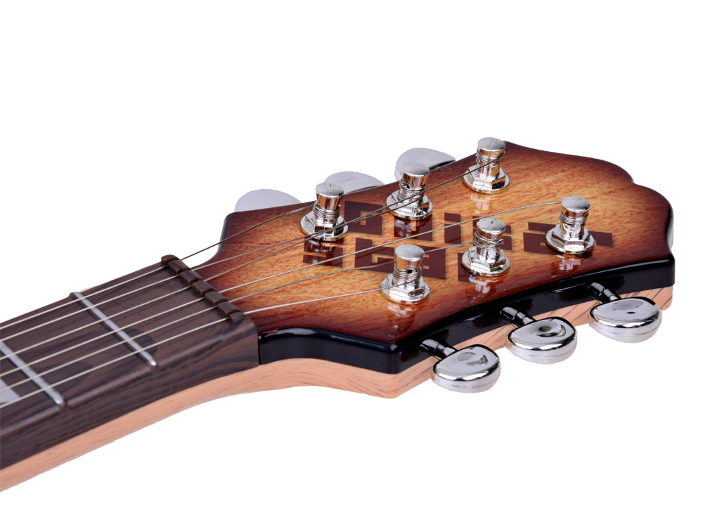 Električna gitara s pojačalom i mikrofonom