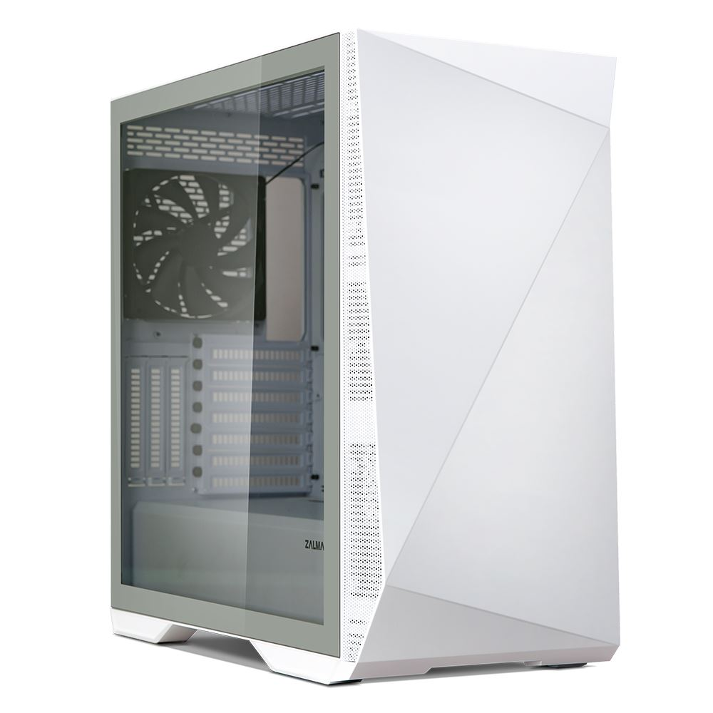 Zalman Z9 Iceberg ATX Mid Tower PC Case, White fan Midi Tower Bijelo