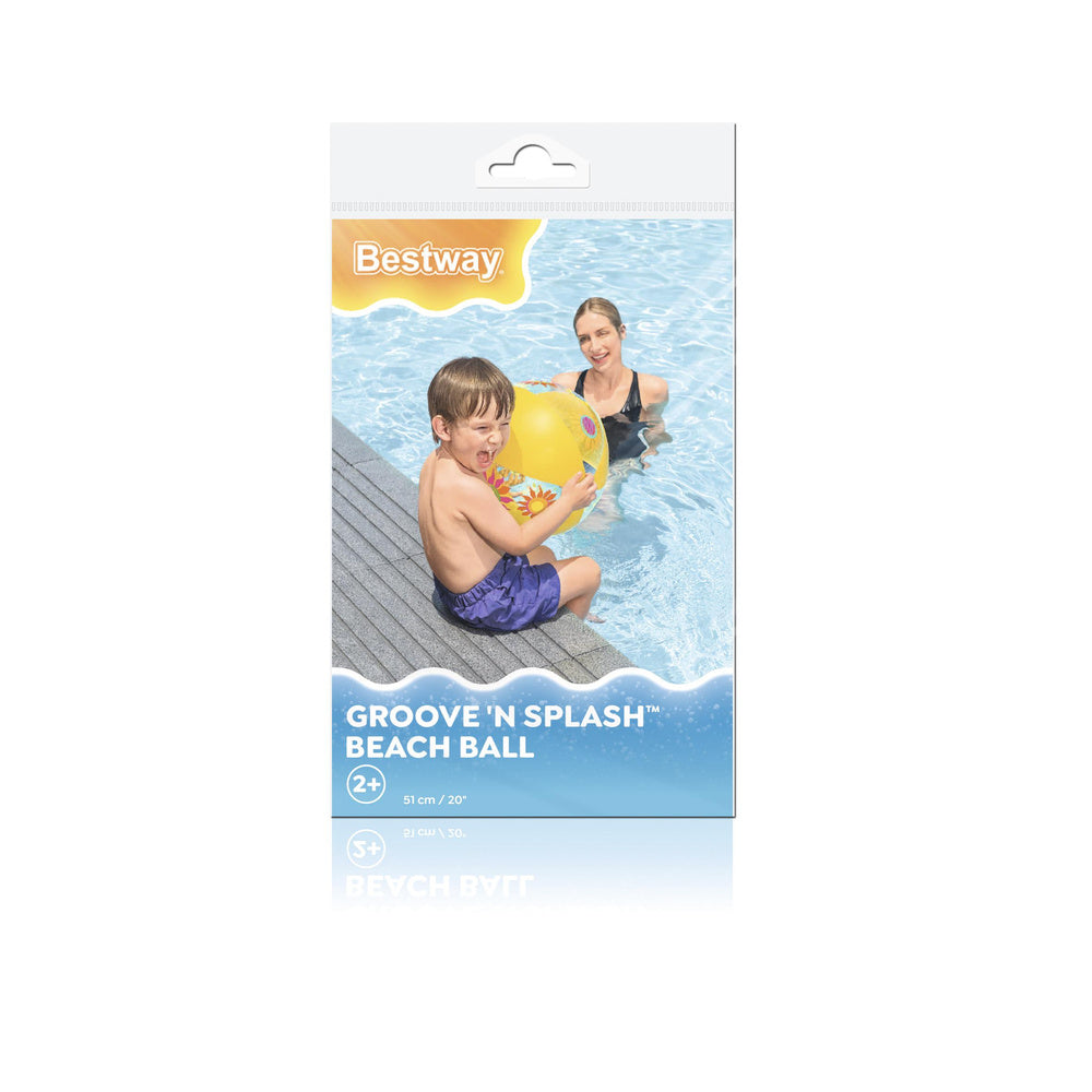 Lopta na napuhavanje žuta 51cm Bestway 31036