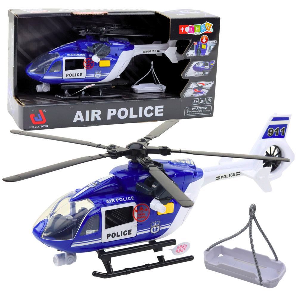 Policijski helikopter za igru Hook sa zvučnim i svjetlosnim efektima 1:14 -