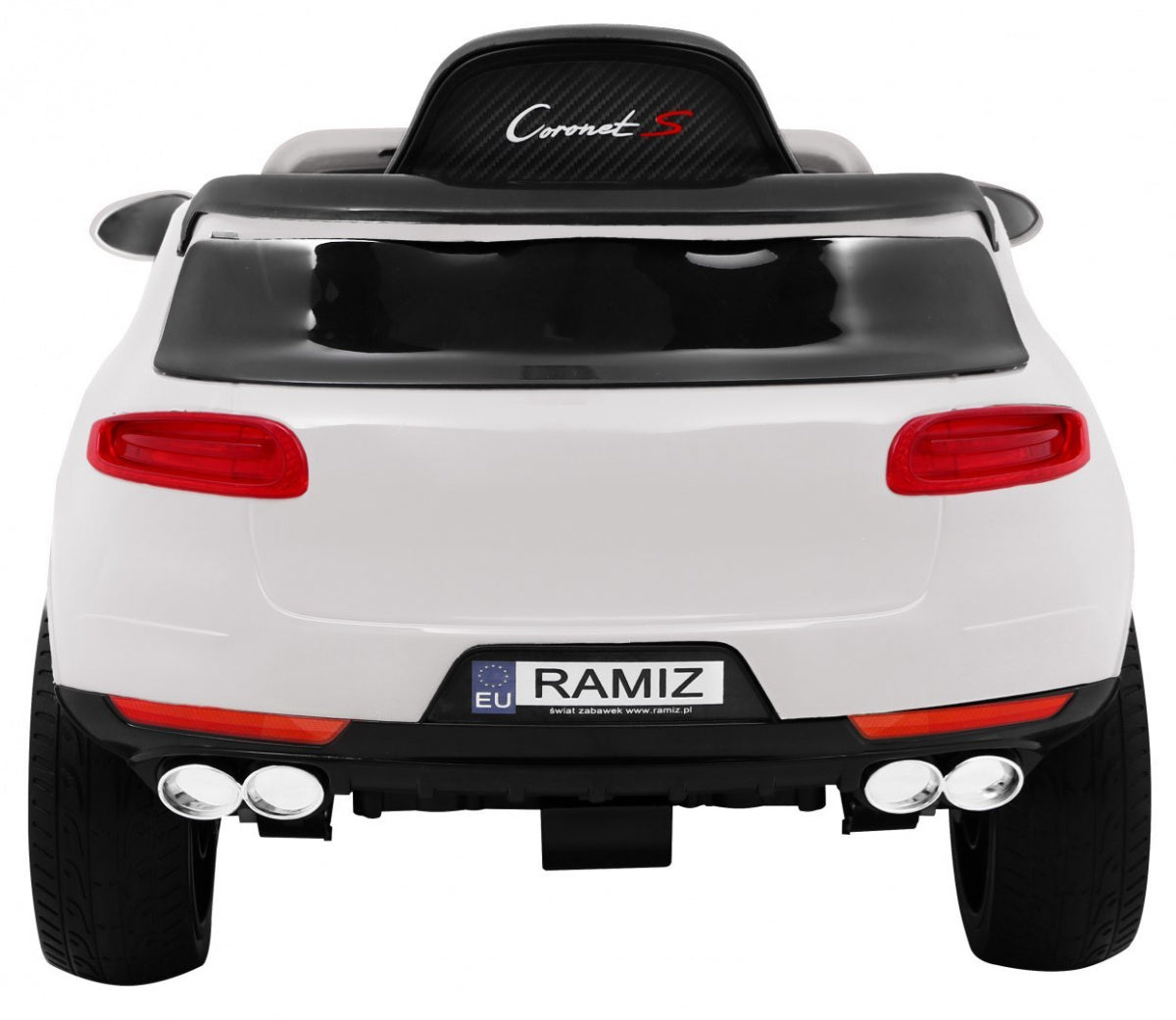 Auto na akumulator Turbo-S - bijeli