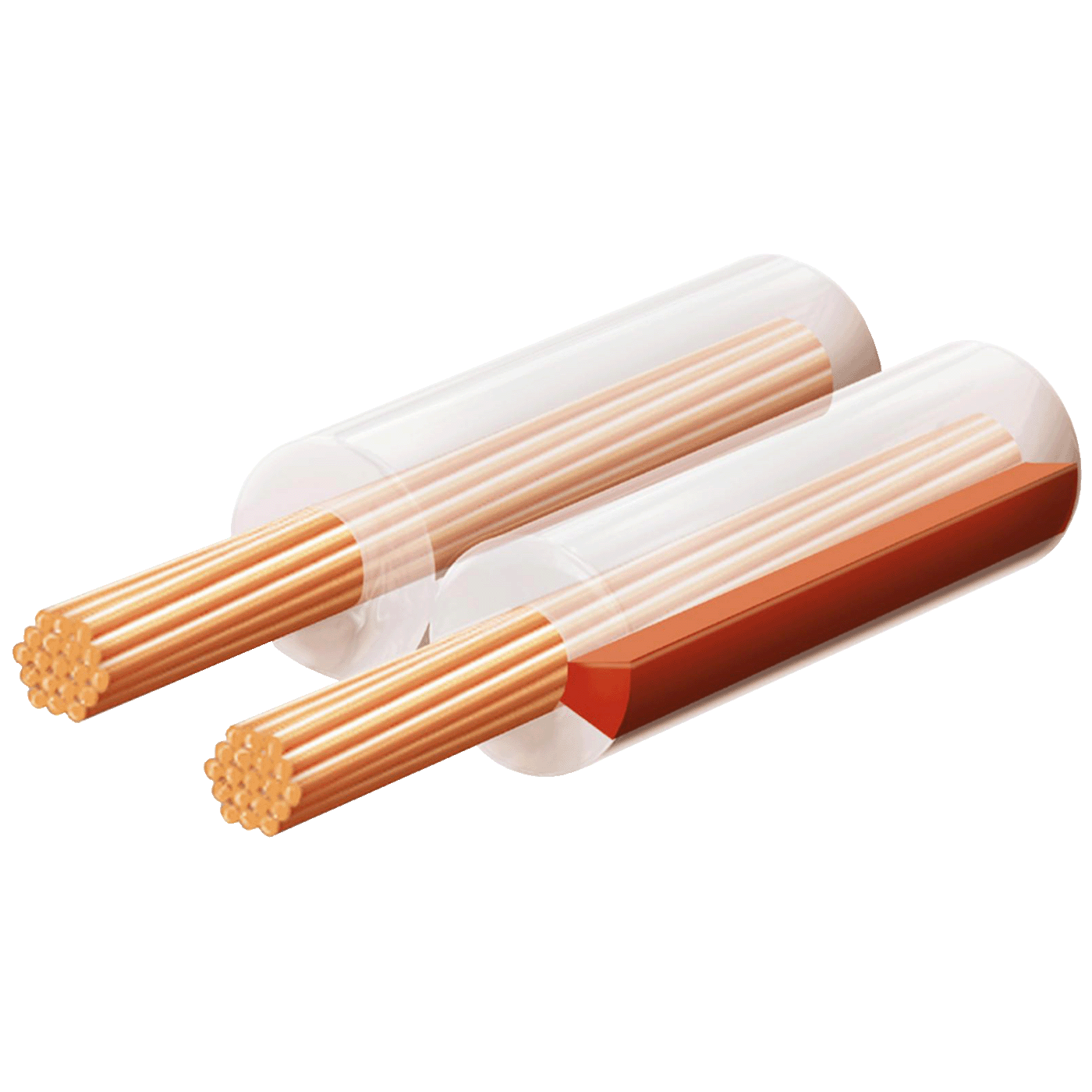 USE Kabel za zvučnike 2 x 1,50 mm, transparent, 100 met. - KLS 1,5T