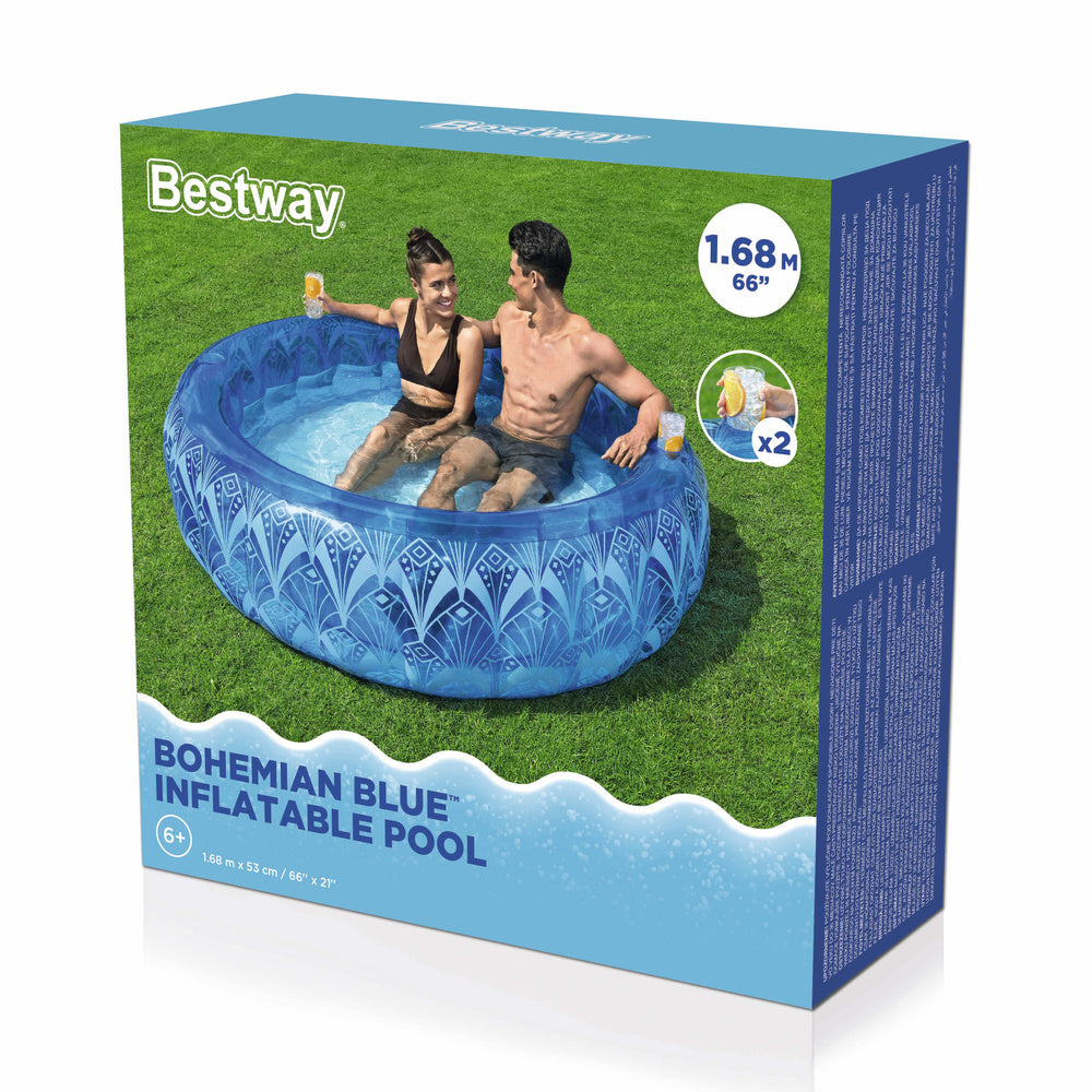 Bazen na napuhavanje 168 x 53 cm Bestway 54479 - Plavi