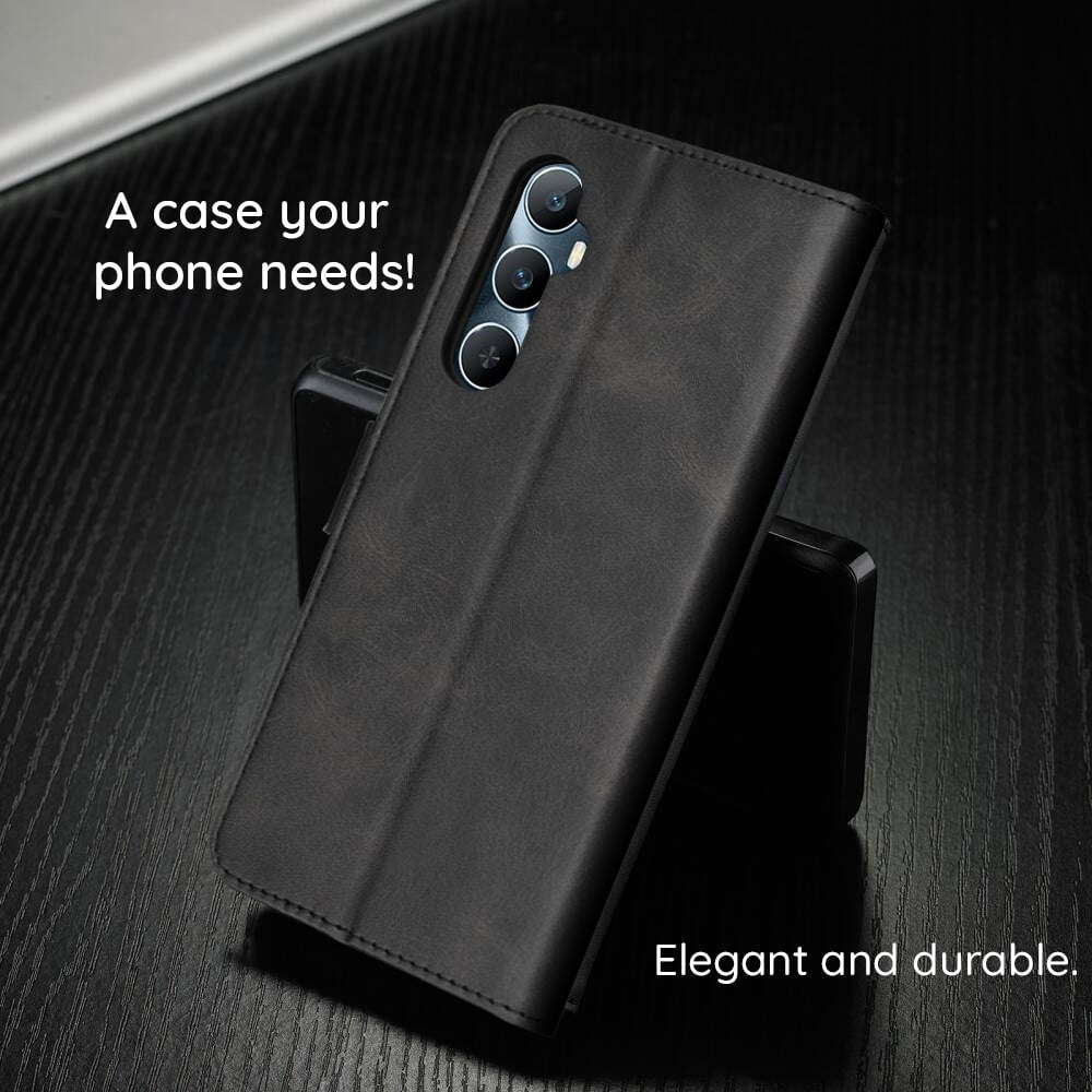 Techsuit Diary Book flipové pouzdro pro Honor 400 – černé