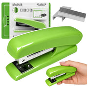 Metal Office Stapler Up to 25 Sheets 24/6 26/6 Staples Green