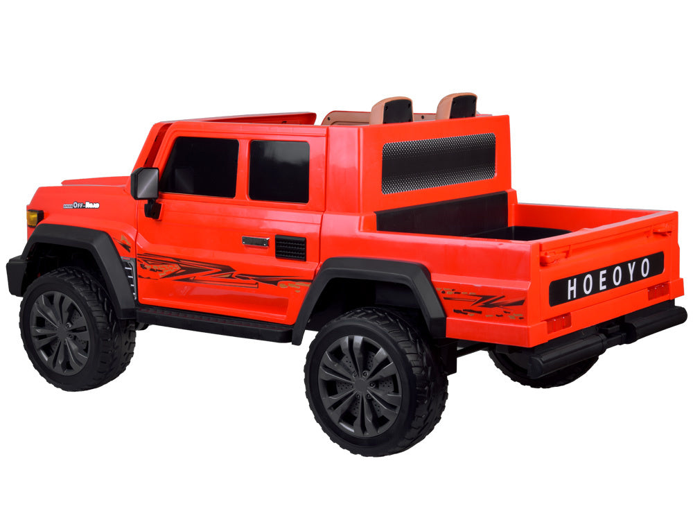 Pick up AKU auto dvosjed crveni