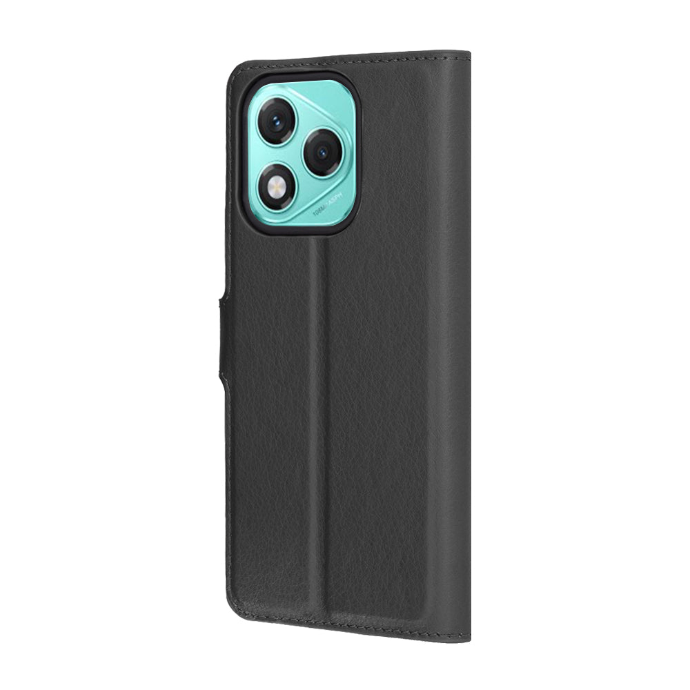 Techsuit Leather Folio flipové pouzdro pro Honor 400 Lite – černé