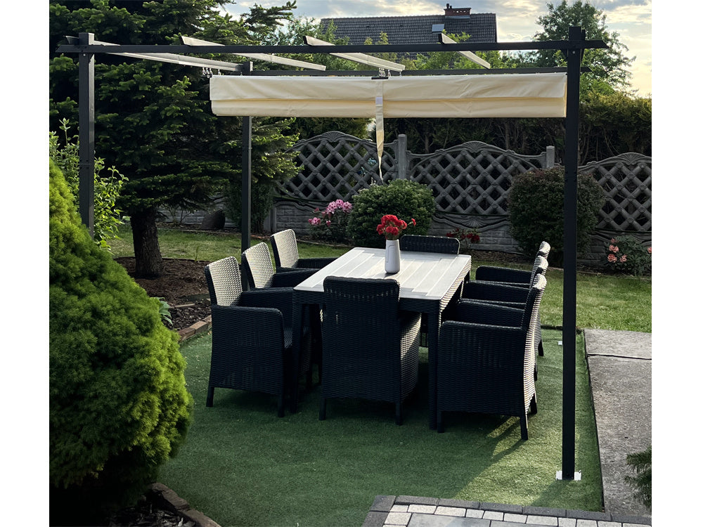 Vrtna pergola Estivo 3x3x2.4 m